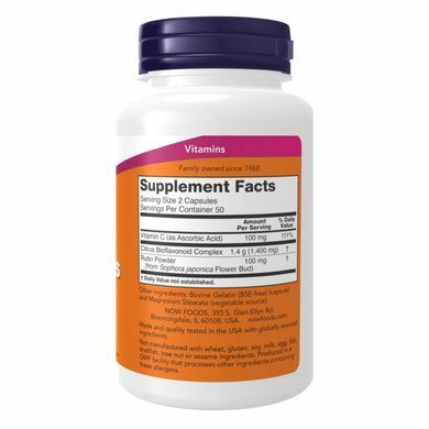 Citrus Bioflavonoids 700mg- 100 vcaps