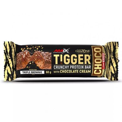 Протеиновый батончик Amix TiggerZero 60g trippe brownie