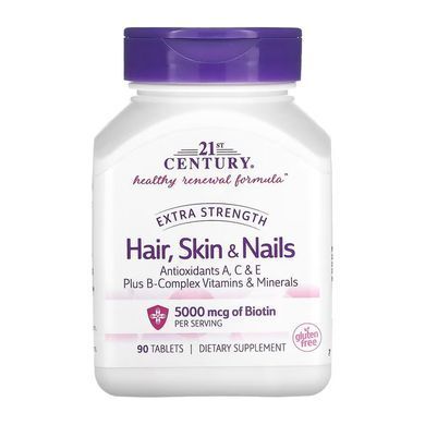 Hair, Skin & Nails Extra Strength - 90 tabs