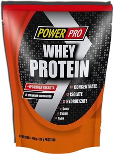 Cывороточный протеин Power Pro Whey Protein + урсуловая кислота 1 кг