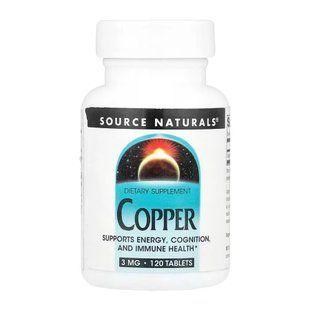 Copper 3mg - 120 caps