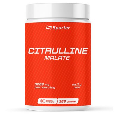 Цитруллин Sporter Citrulline Malate - 300 гр